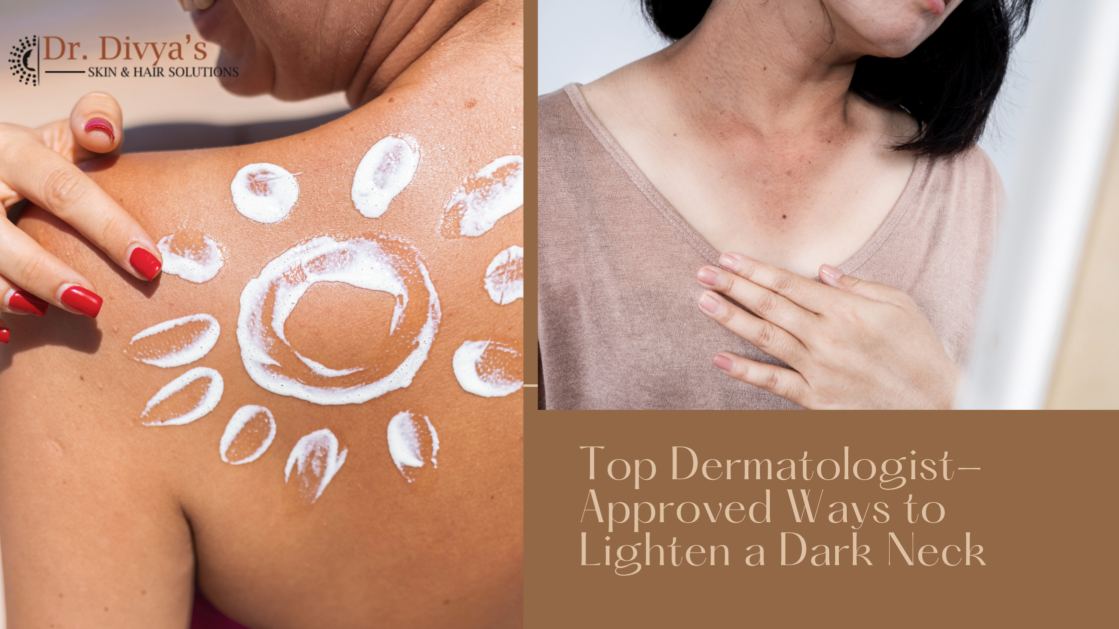 Ways to Lighten a Dark Neck